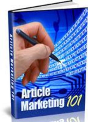 Product picture Article Marketing 101 Learn How To Make Money With Articles